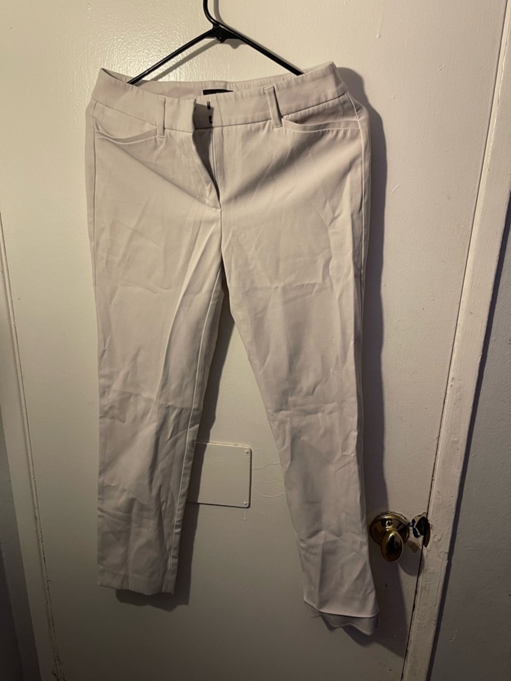 The Slim Ankle Light Blush Trousers